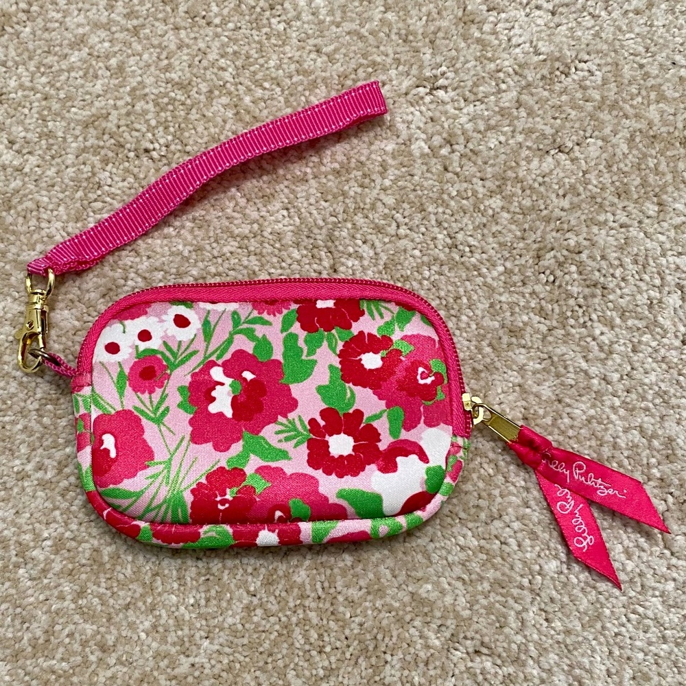 Lilly Pulitzer Floral Print Women's Wristlet Wallet
